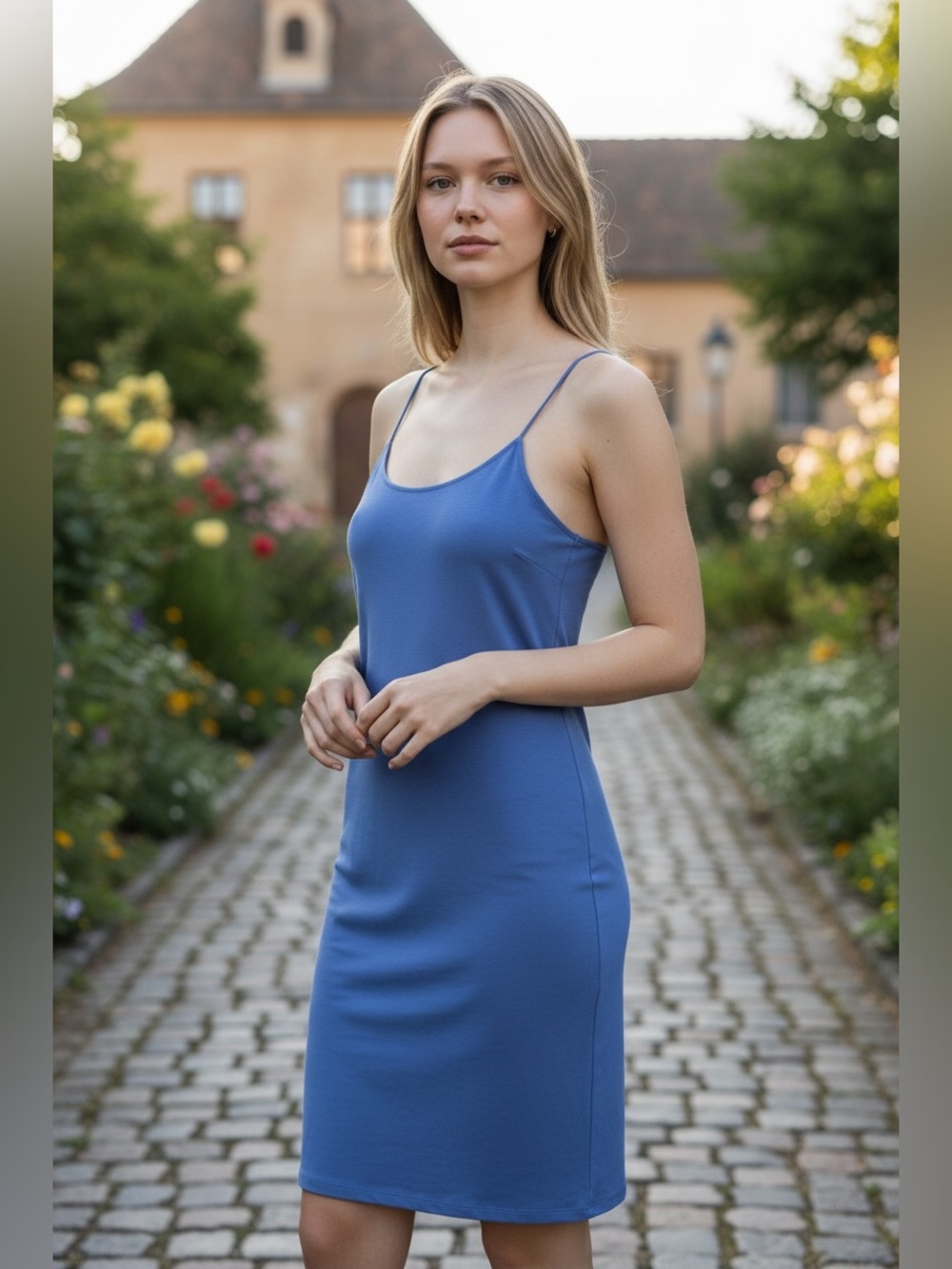 Periwinkle Spaghetti Strap Slip Dress | Summer Dress | Vacation Dress